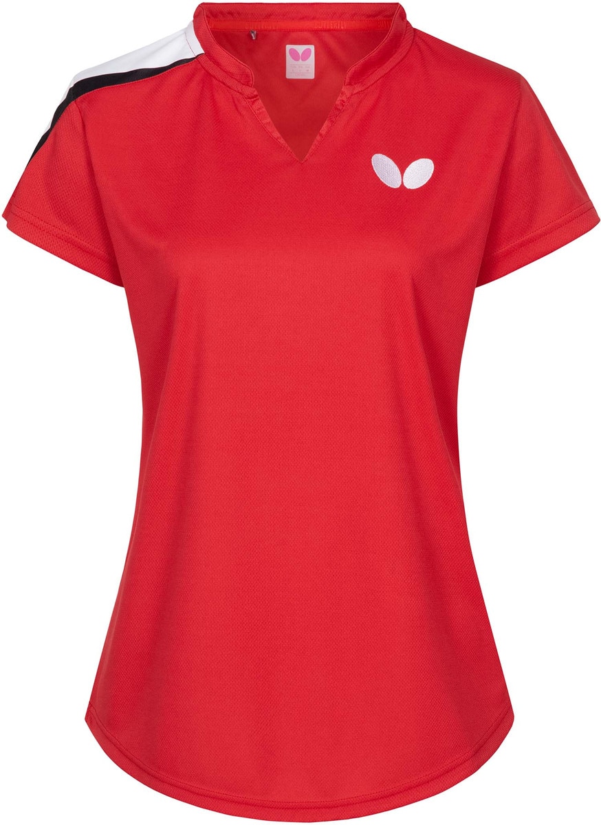 Tosy Lady Shirt: Red, Front